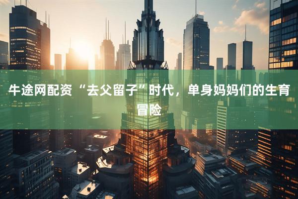 牛途网配资 “去父留子”时代，单身妈妈们的生育冒险