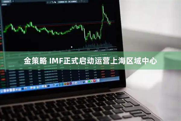金策略 IMF正式启动运营上海区域中心